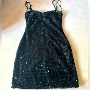 Zara sequins mini dress